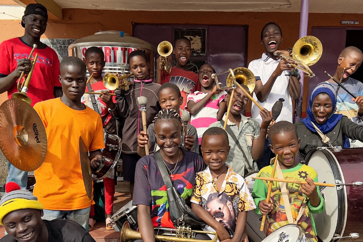 Homeland Brass Band grassroots music school fundraising