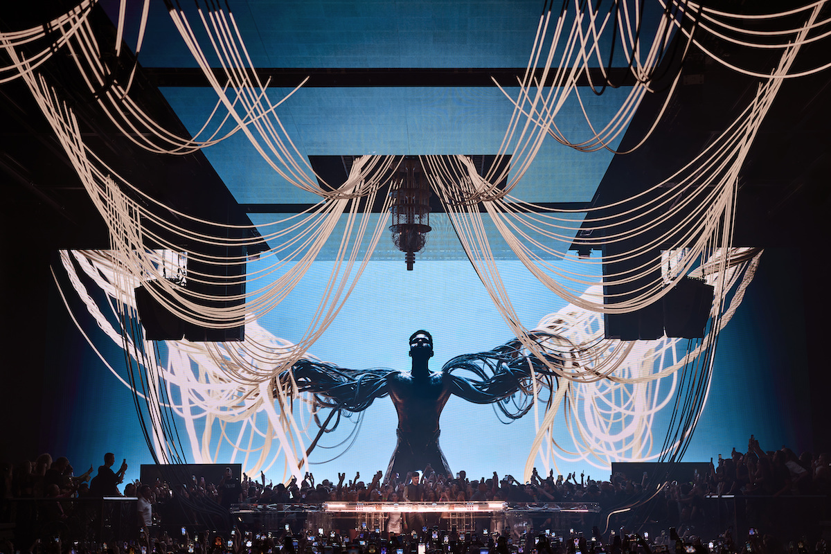 Anyma takes the stage at The Great Pyramids of Giza